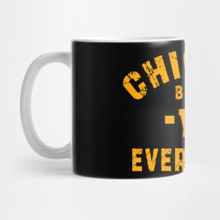 Chicago bears vs everybody: Newest "Chicago bears vs Everybody" design for chicago bears lovers Mug